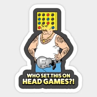 Head Games Sticker